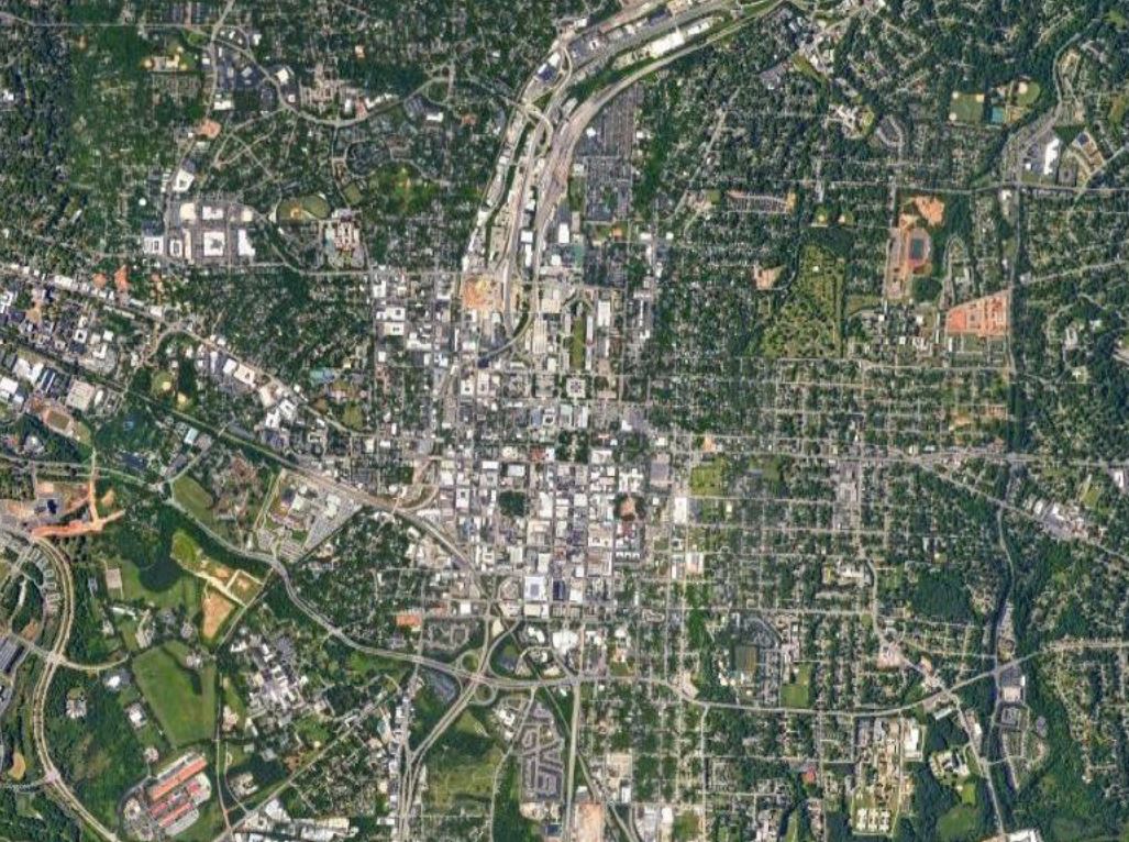 Visualizing Raleigh’s Puny Grid Structure Compared to Other Cities ...